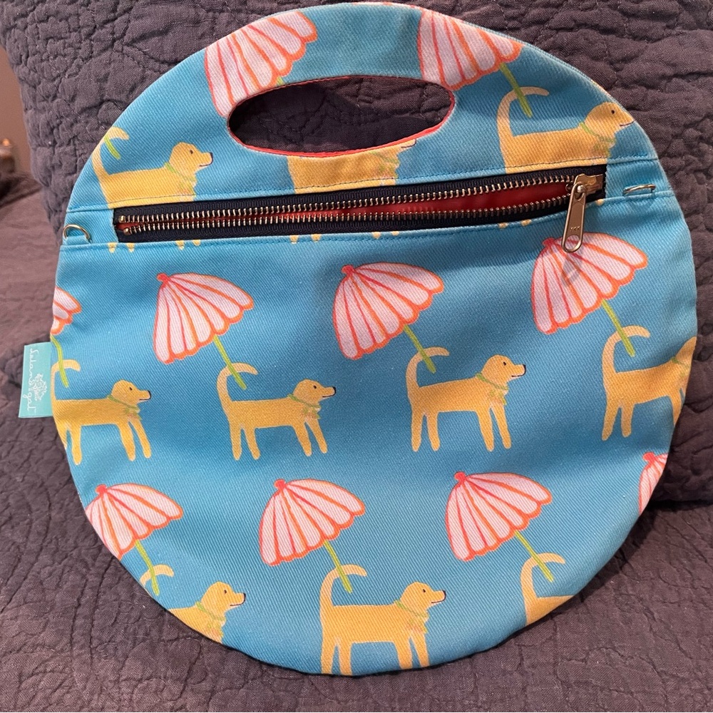 Leland Gal - Surf Dog Day Afternoon Print - Moon Bag Collection